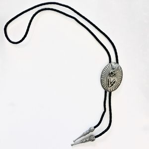 Vintage silver eagle bolo / lariat